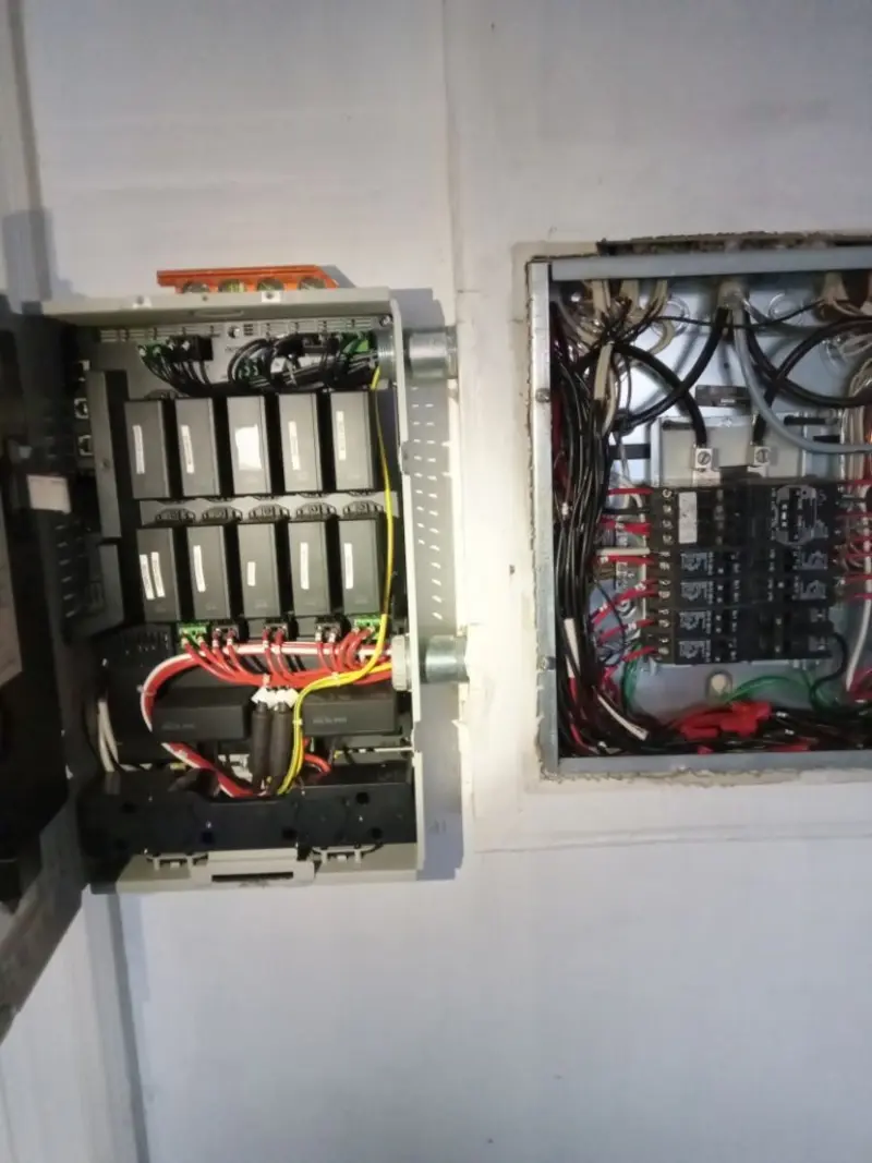Electrical panel upgrade completed for Indoor Lighting Installation in Mayfield